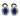 Vintage 3.00 carat sapphire diamond 18k white gold earrings Earrings Jack Weir & Sons