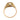 Art Deco diamond 14k yellow gold two tone engagement ring Rings Jack Weir & Sons