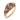 Victorian British garnet seed pearl 15k rose gold ring Rings Jack Weir & Sons