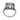 Art Deco GIA 3.42 carat old European cut diamond emerald platinum target ring Rings Jack Weir & Sons