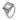 Art Deco GIA 3.42 carat old European cut diamond emerald platinum target ring Rings Jack Weir & Sons