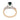 Vintage 2.01 carat green sapphire diamond 14k two tone gold ring Rings Jack Weir & Sons