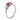 Art Deco ruby diamond three stone platinum ring Rings Jack Weir & Sons