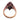 Victorian 1.70 carat old mine cut diamond 14k rose gold ring Rings Jack Weir & Sons