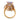 Oscar Heyman GIA Ceylon no heat sapphire diamond 18k gold cocktail ring Rings Oscar Heyman