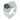 Vintage tourmaline diamond 18k white gold ring Rings Jack Weir & Sons