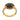 Vintage 4.70 carat sapphire 22k yellow gold enamel ring Rings Jack Weir & Sons
