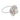 Vintage GIA 1.03 carat old mine cut diamond cluster 18k white gold ring Rings Jack Weir & Sons