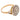 Victorian diamond 18k yellow gold and silver cluster ring