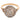 Victorian diamond 18k yellow gold and silver cluster ring