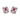 Mid Century ruby diamond platinum earrings Earrings Jack Weir & Sons