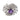 Mid Century amethyst diamond platinum cocktail ring Rings Jack Weir & Sons