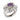 Mid Century amethyst diamond platinum cocktail ring Rings Jack Weir & Sons