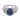 Vintage GIA 3.83 carat sapphire diamond platinum ring Rings Jack Weir & Sons