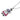 Art Deco diamond ruby star sapphire platinum charm necklace Necklaces Jack Weir & Sons