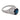 Art Deco GIA 2.60 carat no heat sapphire diamond platinum filigree ring Rings Jack Weir & Sons
