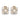 Mid Century pearl diamond platinum earrings Earrings Jack Weir & Sons