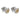 GIA 4.00 carat fancy yellow heart shape diamond 18k white gold stud earrings Earrings Jack Weir & Sons