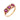 Victorian ruby diamond 18k yellow gold ring Rings Jack Weir & Sons