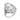Art Deco old cut diamond sapphire navette platinum ring Rings Jack Weir & Sons