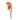 Retro 5.00 carat ruby and diamond 14k yellow gold flower brooch Brooches Jack Weir & Sons