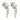 Mid Century diamond pearl 18k white gold clip-on drop earrings Earrings Jack Weir & Sons