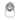Art Deco inspired 10.17 carat aquamarine diamond platinum cocktail ring Rings Jack Weir & Sons