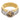 Vintage GIA 3.03 carat fancy dark yellowish brown diamond 18k gold ring