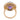 Victorian 11.40 carat amethyst diamond 18k yellow gold cluster ring Rings Jack Weir & Sons