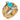 Art Nouveau turquoise diamond 18k yellow gold dragon band
