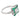 Art Deco style diamond emerald platinum ring