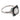 Art Deco style 1.68 carat old European cut diamond onyx emerald platinum ring