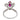 Art Deco ruby diamond platinum tiara ring
