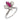 Art Deco ruby diamond platinum tiara ring
