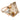 Retro 21.90 carat topaz low-karat rose gold silver cocktail ring