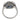 Art deco style diamond sapphire platinum ring