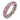 Contemporary 3.50 carat pink sapphire 18k white gold band Rings Jack Weir & Sons