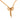 Vintage 18k yellow gold ribbon necklace Necklaces Jack Weir & Sons