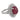 Vintage 14.80 carat treated ruby diamond 14k white gold cluster cocktail ring Rings Jack Weir & Sons