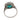 Art Deco GIA 5.45 carat emerald diamond platinum cocktail ring Rings Jack Weir & Sons
