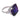 Contemporary 36.10 carat amethyst diamond 14k white gold ring Rings Jack Weir & Sons