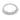 Vintage diamond 18k white gold half eternity band Rings Jack Weir & Sons
