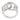 Gucci diamond 18k white gold Horsebit ring Rings Gucci