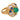 French vintage emerald sapphire diamond 18k yellow gold cocktail ring Rings Jack Weir & Sons