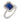GIA 1.50 carat no heat sapphire diamond platinum engagement ring
