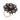 Victorian 2.60 carat diamond 18k yellow gold silver flower ring Rings Jack Weir & Sons
