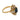 Vintage GIA 2.00 carat sapphire diamond 18k yellow gold ring