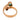 Vintage old European cut diamond emerald 18k rose gold Toi et Moi ring Rings Jack Weir & Sons