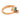 Vintage old European cut diamond emerald 18k rose gold Toi et Moi ring Rings Jack Weir & Sons