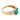 Vintage GIA 3.00 carat emerald diamond 18k yellow gold ring Rings Jack Weir & Sons